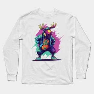 Moose Tha Mic Long Sleeve T-Shirt